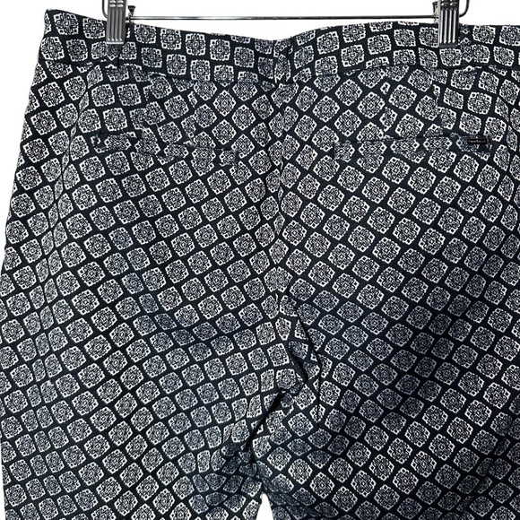 White House Black Market Women's  Diamond Print Pants in Size 12 Long - Picture 4 of 13